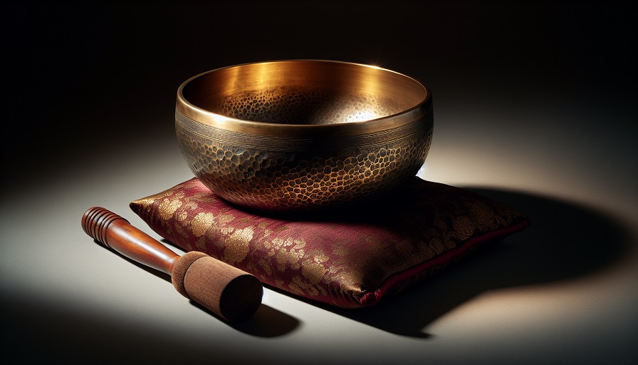 singing bowl meditation stress relief