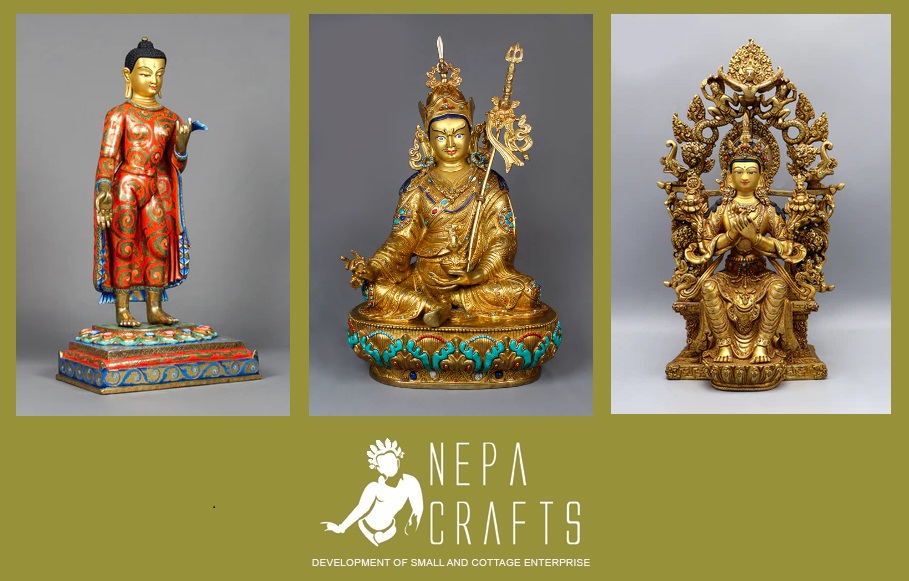 nepa crafts buddhist statues