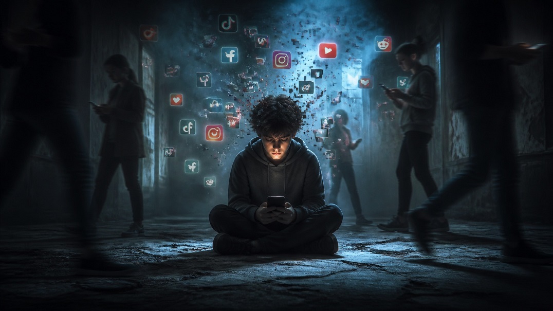 social media use reduced attention span