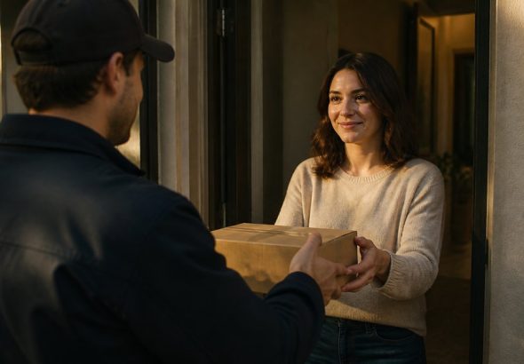 how remote workers receive packages when moving