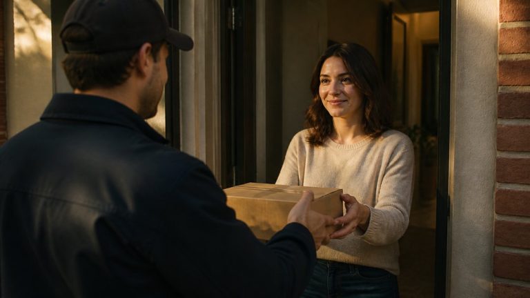 how remote workers receive packages when moving