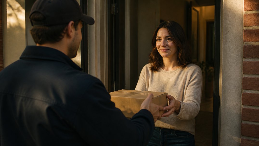 how remote workers receive packages when moving